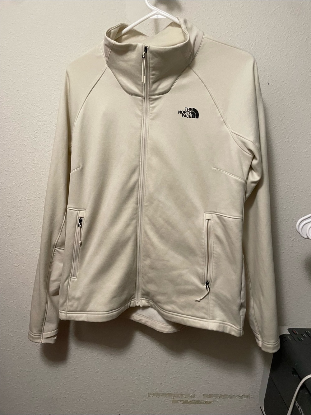 The North Face Women’s Full Zip Jacket Cream Large